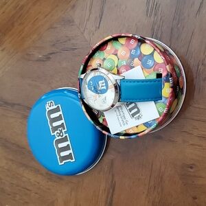Blue M&M watch from Avon
